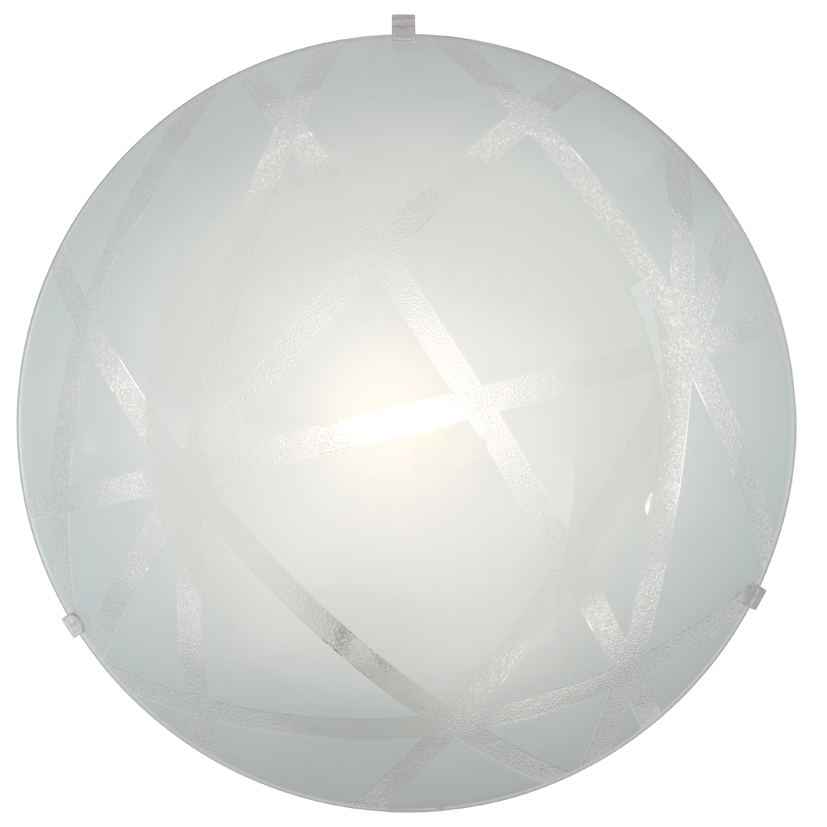 92751 tavan işığı ağ şüşə 1x60W 31,5/9,5sm