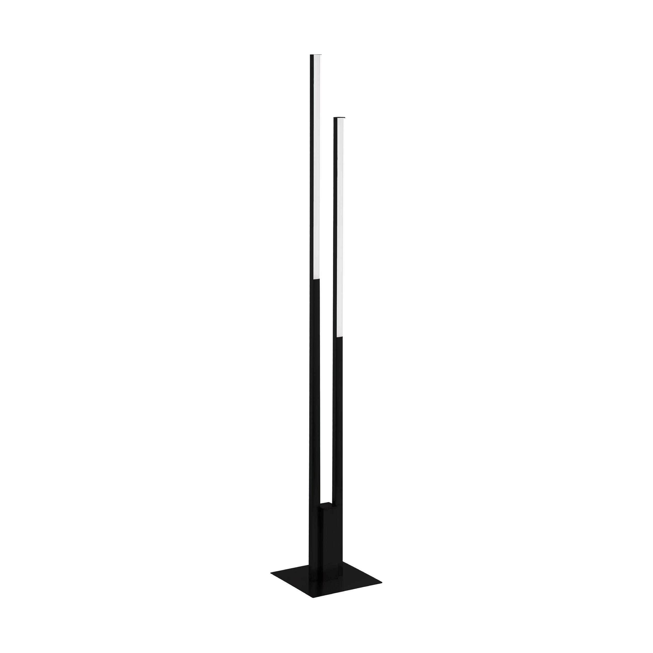 900082 döşəmə lampası qara metal 34W 75,5/28/28 см