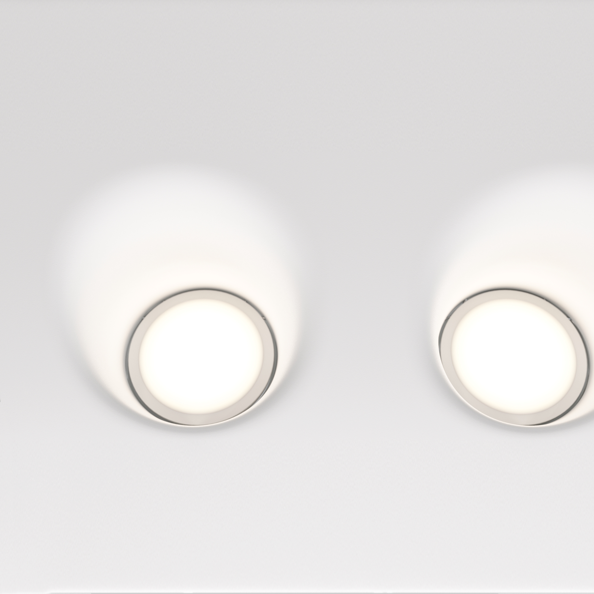 DL002-1-02-W Spot ağ alçı 3X35Vt 230/120mm Gyps Modern