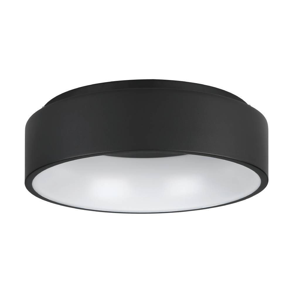 390049 Tavanüstü çilçıraq qara polad ağ plastik 25.5W 135mm MARGHERA2