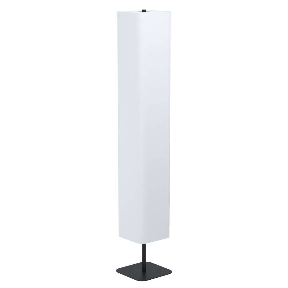 98873 Döşəmə lampası qara polad ağ tekstil 3X40Vt(E27) 130sm GUERİMA