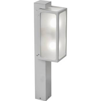 88113 çöl yer işığı gümüş ağ mat şüşə 2x25W 485mm LİNARES