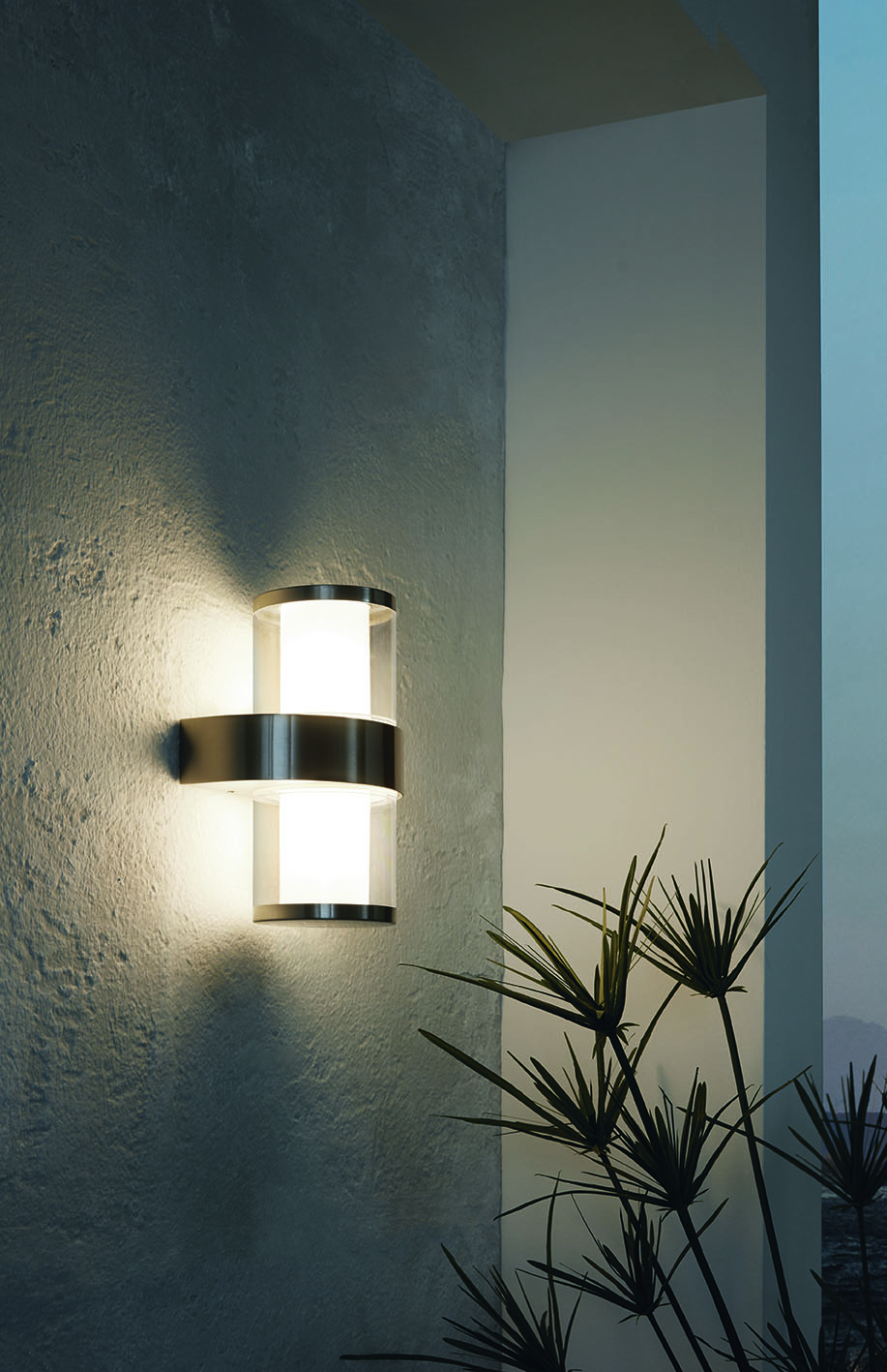 94799 OD-LED-WL/2 stainl.st/clear/white'BEVERL'