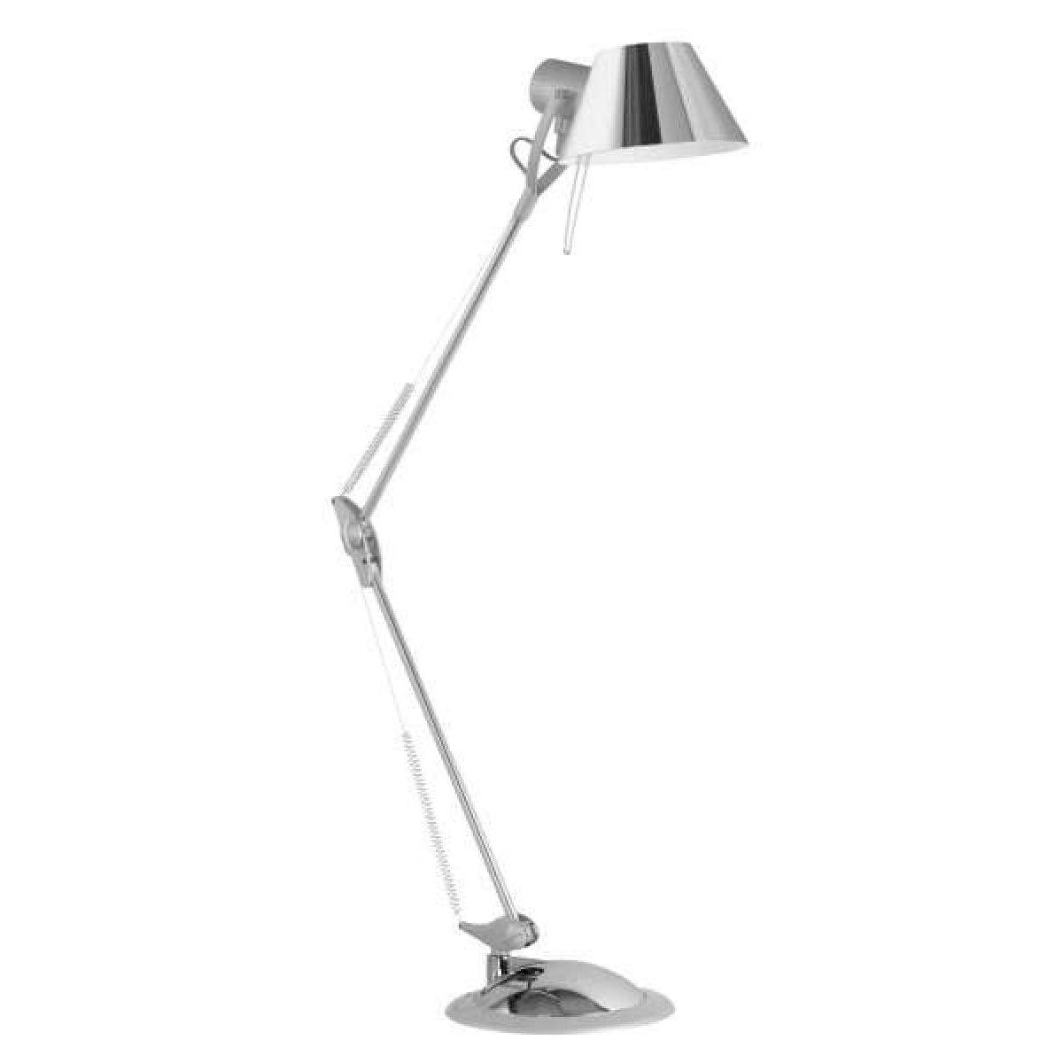 83249 stolüstü lampa metal gümüşü 60W 82sm TIME