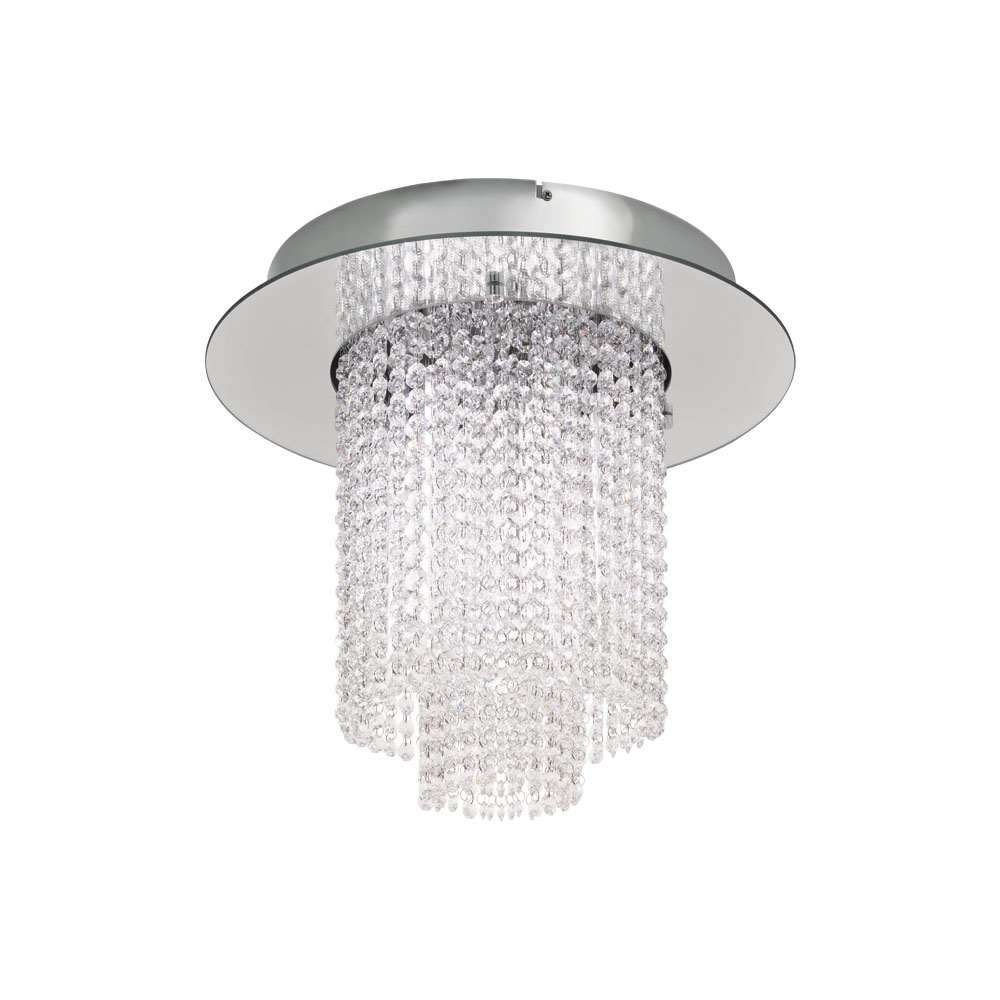 39396 Tavanüstü çilçıraq şəffaf kristal 10x4.3W 42/50sm VILALONES