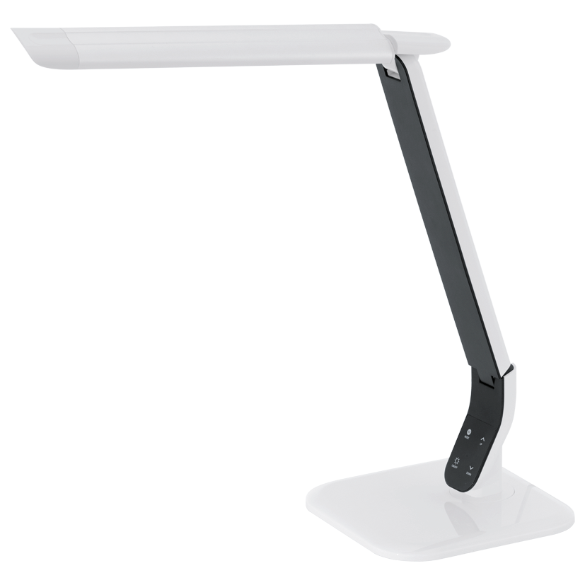 93901 Stolüstü lampa polimer polad ağ 1X6Vt 43/18X18/185 SELLANO
