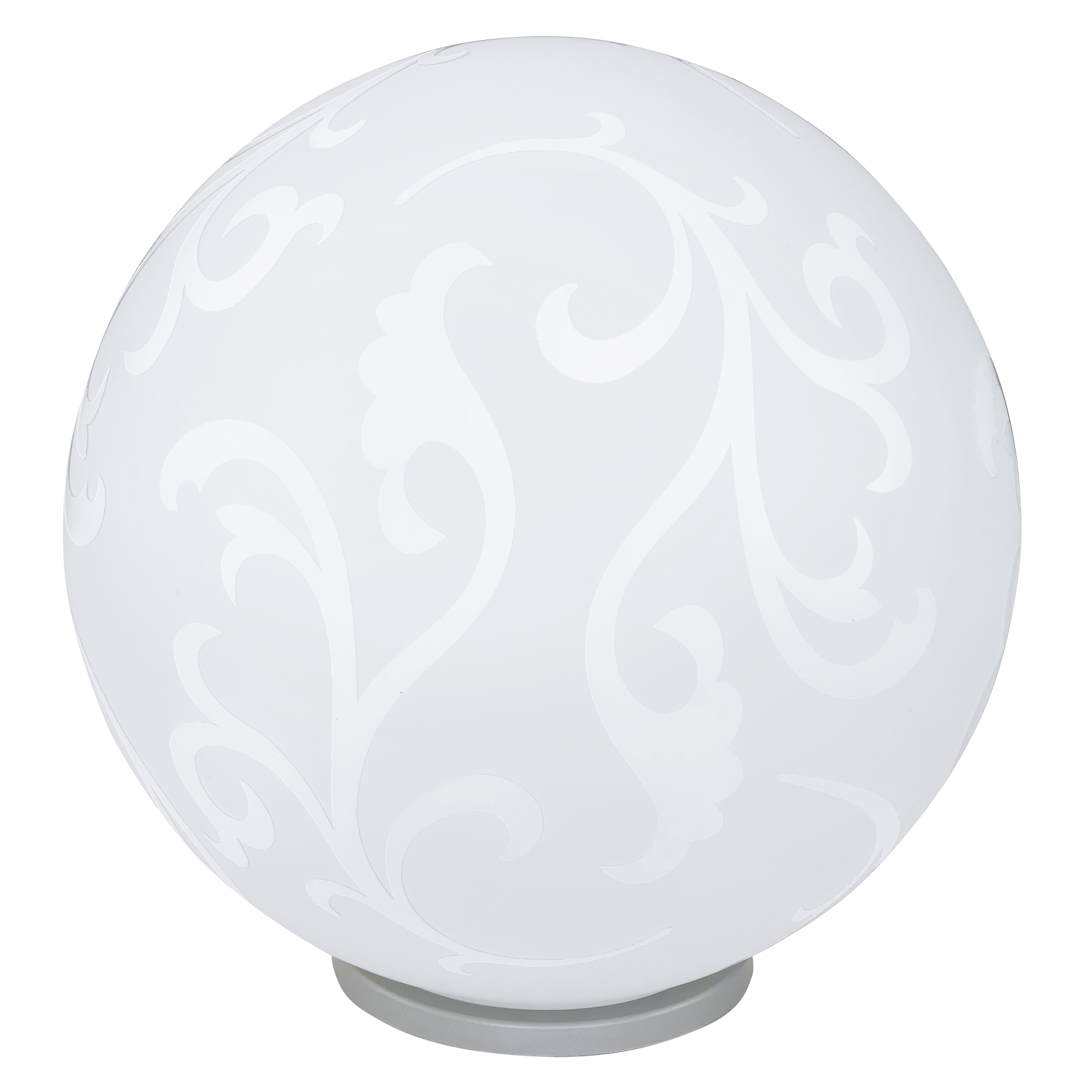 90745 stolüstü lampa ağ naxışlı şüşə 60W 25sm REBECCA