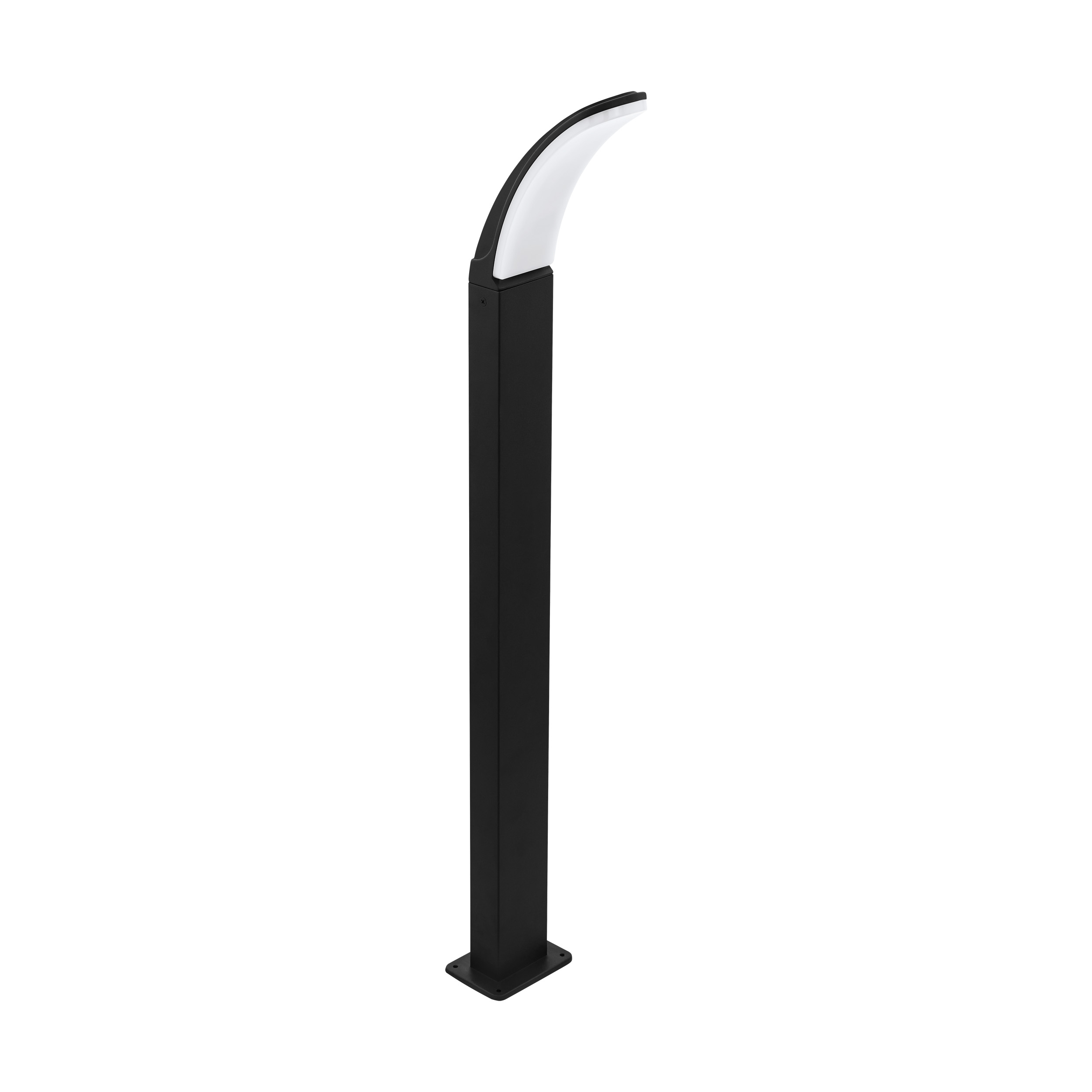 98152 Çöl yer lampası qara metal 11W led 11sm FIUMICINO