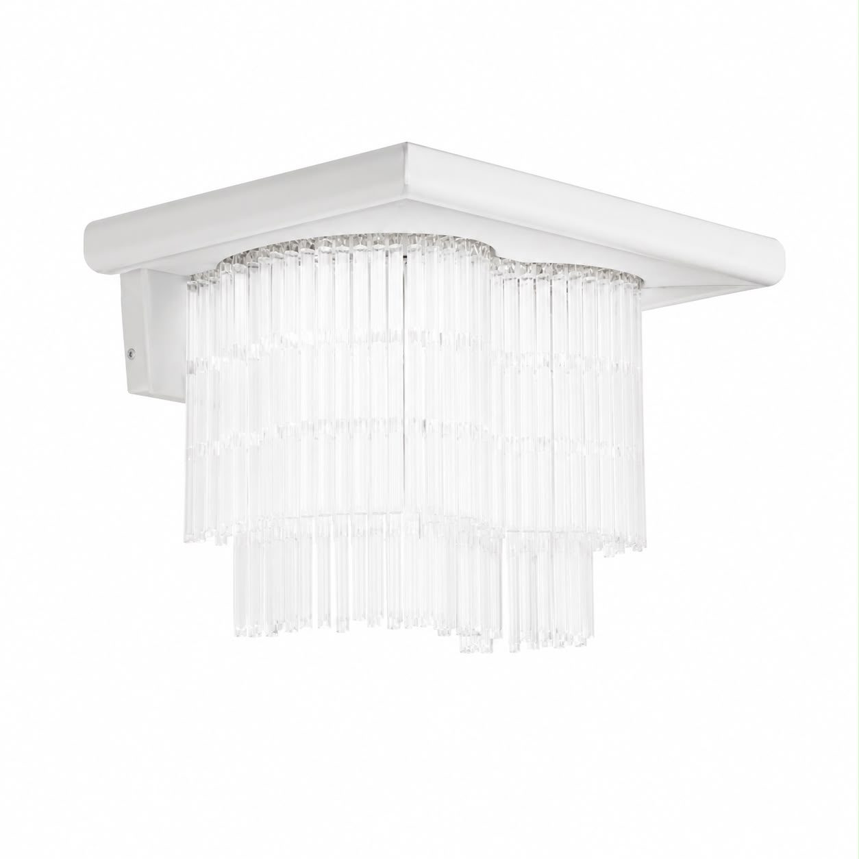 88239 divar işığı ağ şüşə alüminium 2x60W 236mm