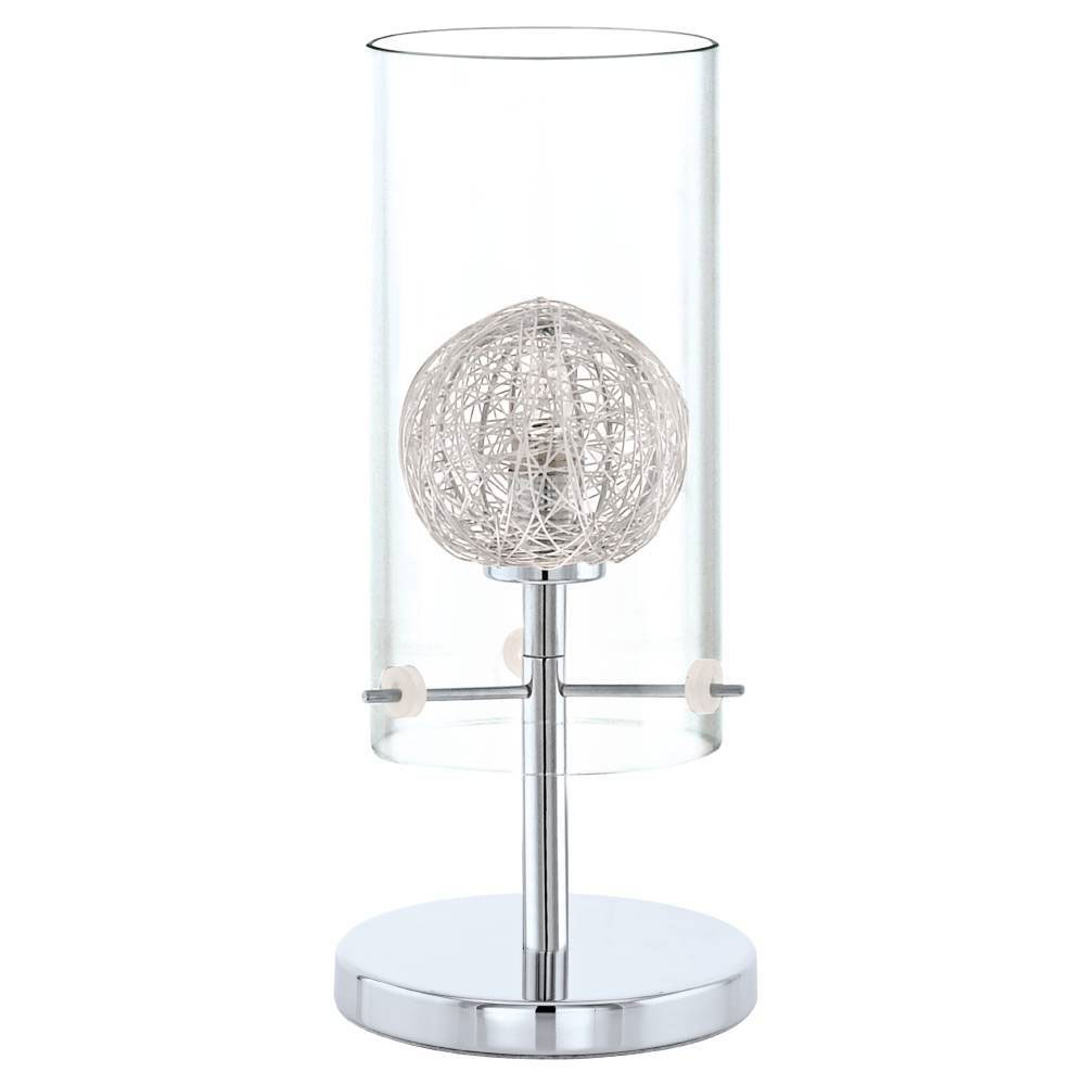 93115 Stolüstü lampa xrom alüminium şüşə 1X33Vt 28/D12sm LAMAS