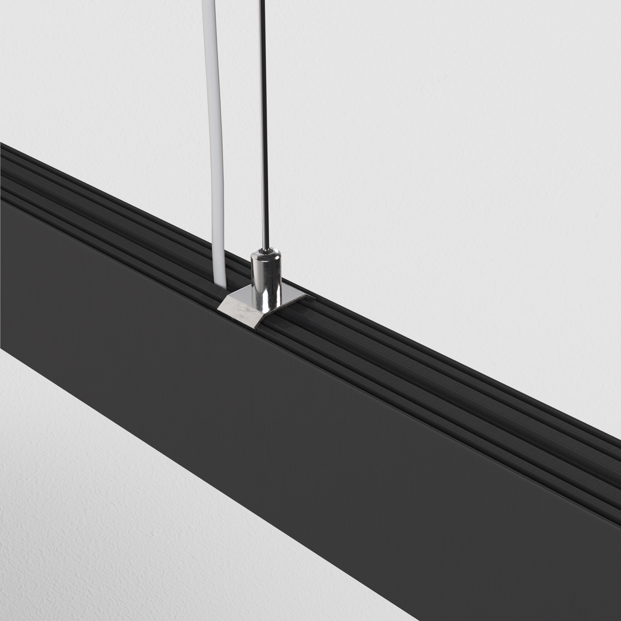 P051PL-L40B4K Çilçıraq qara alüminium 1X40Vt 8/28/208sm VİNDER