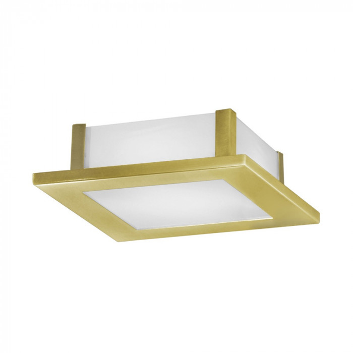 85095 divar tavan işığı mat şüşə metal 1x60W 21/21sm AURİGA