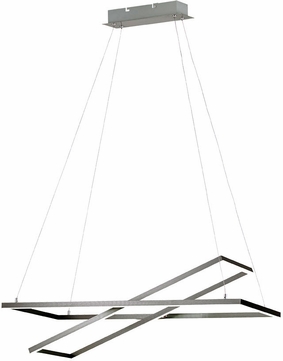 96815 Çilçıraq polad mat nikel 16W;19W (LED) , L800, B400, H1200 TAMASERA
