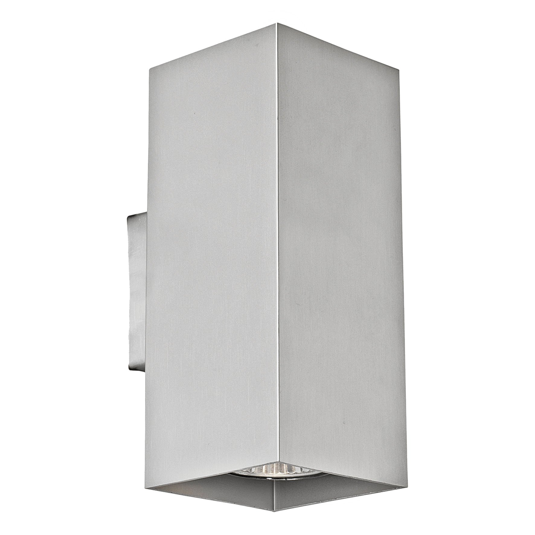87019 divar işığı gümüşü metal 2x50W 18sm MADRAS