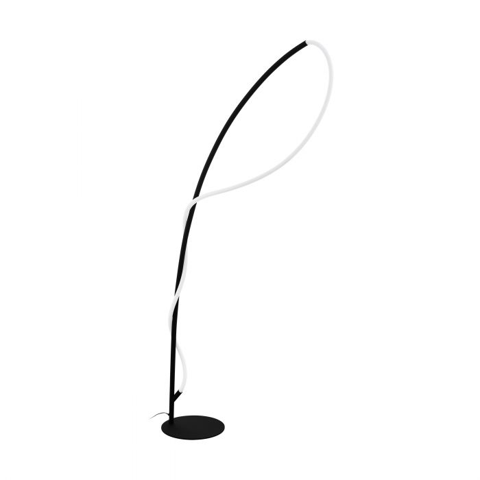 99384 Döşəmə lampası polad qara polimer ağ 1X20.5Vt 120sm EGIDONELLA