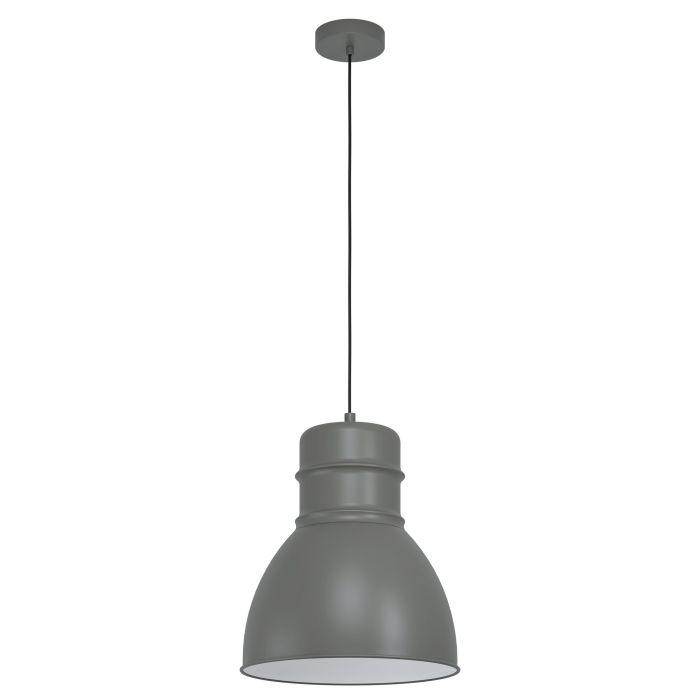 43622 Təkli asqı lampa boz polad 1X60W 110/D38sm EBURY