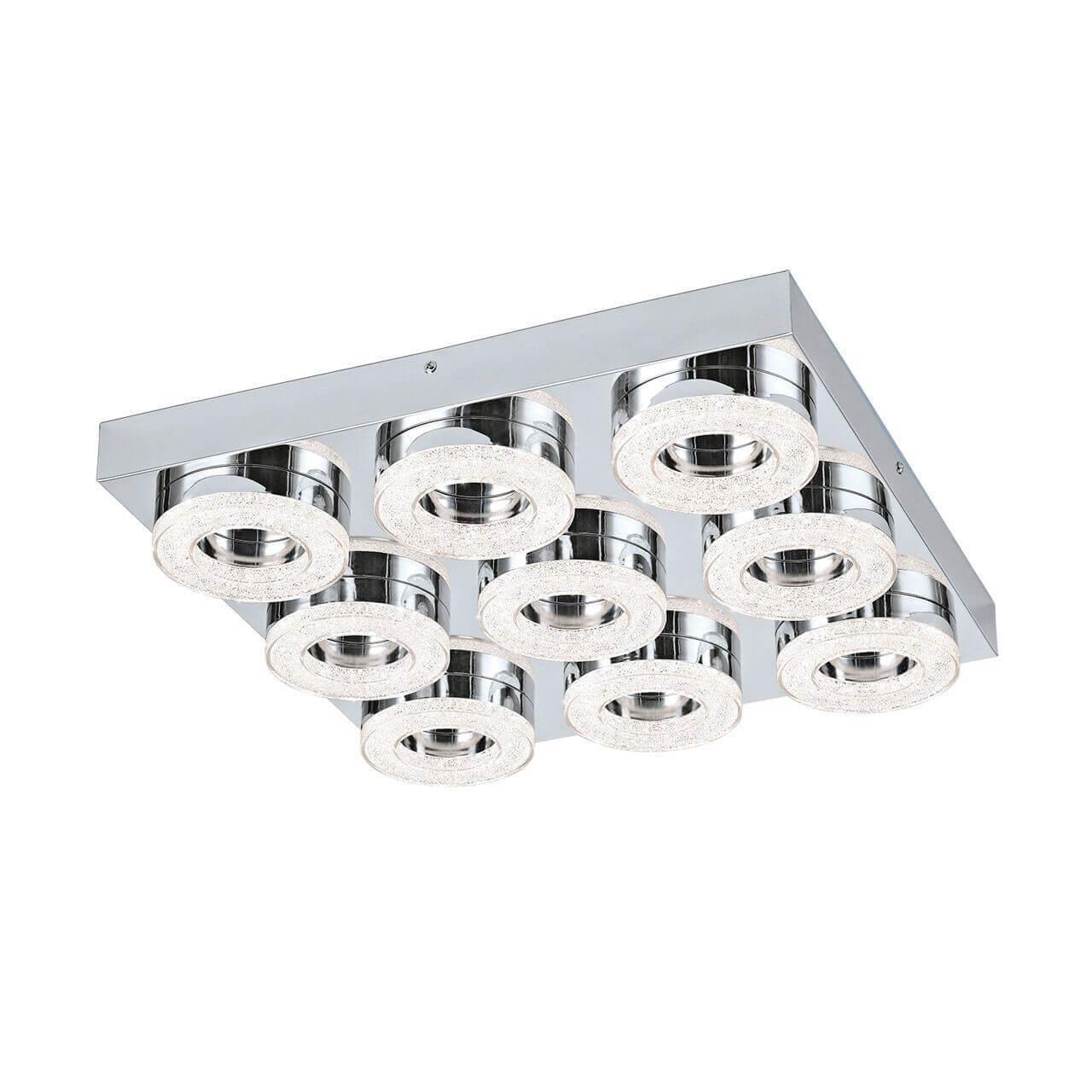 95665 Tavanüstü çilçıraq polad xrom 9X4W (LED) FRADELO