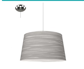 94307 Çilçıraq təkli polad mat nikel 1X60Vtİ(E27) 110sm FONSEA