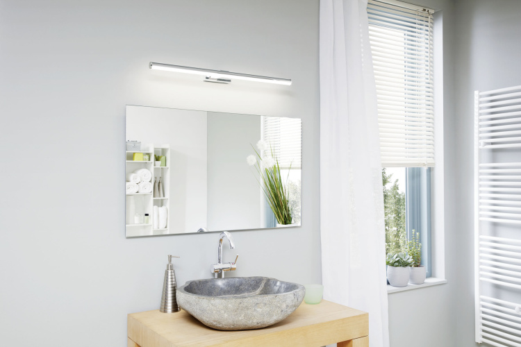 97083 Güzgü üçün arxa işıq plastik xrom ağ 1X14W(LED) 5/78/12.50 sm VADUMİ