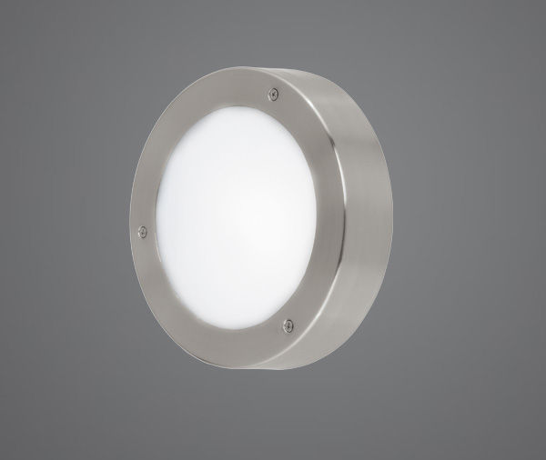 88051 Divar işığı polad mat şüşə ağ 1X33Vt D19sm VENTO