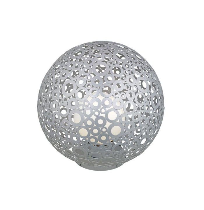 89566 çöl yer işığı gümüşü metal 1x60W 46sm FERROTERRA