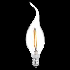 11493 E14 lampa şəffaf şüşə 2W, 2700K, 180 Lm