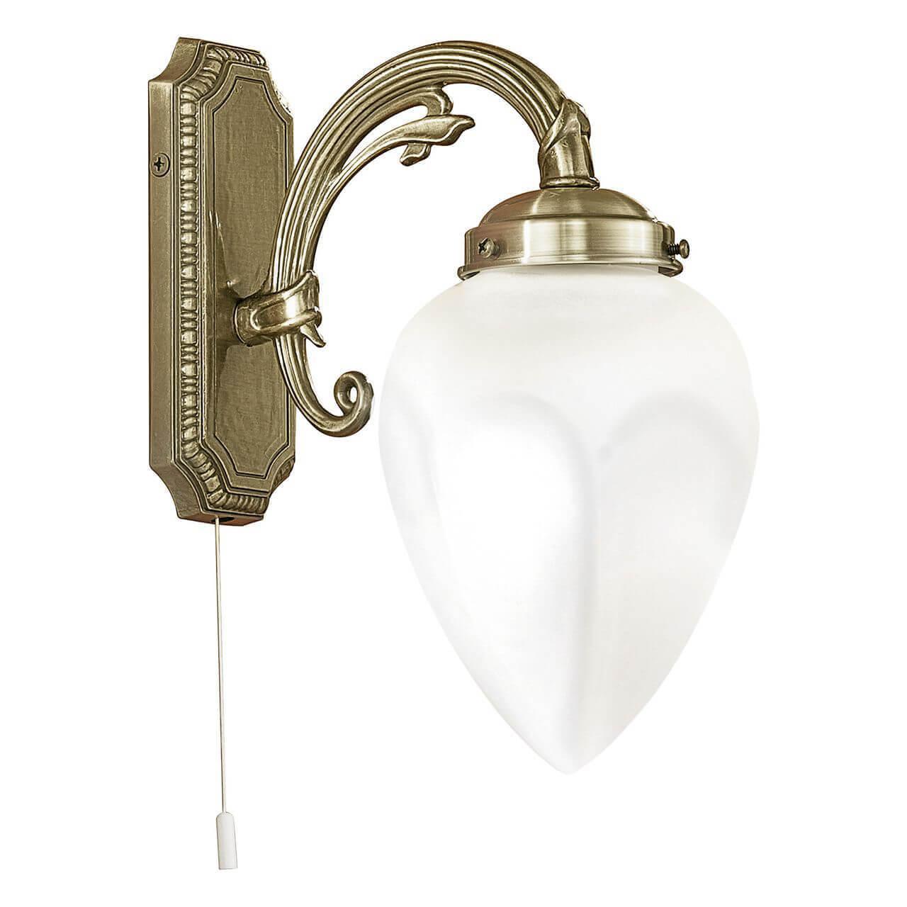 82744 divar işığı ağ şüşə bürünc polad 40W 29sm IMPERIAL