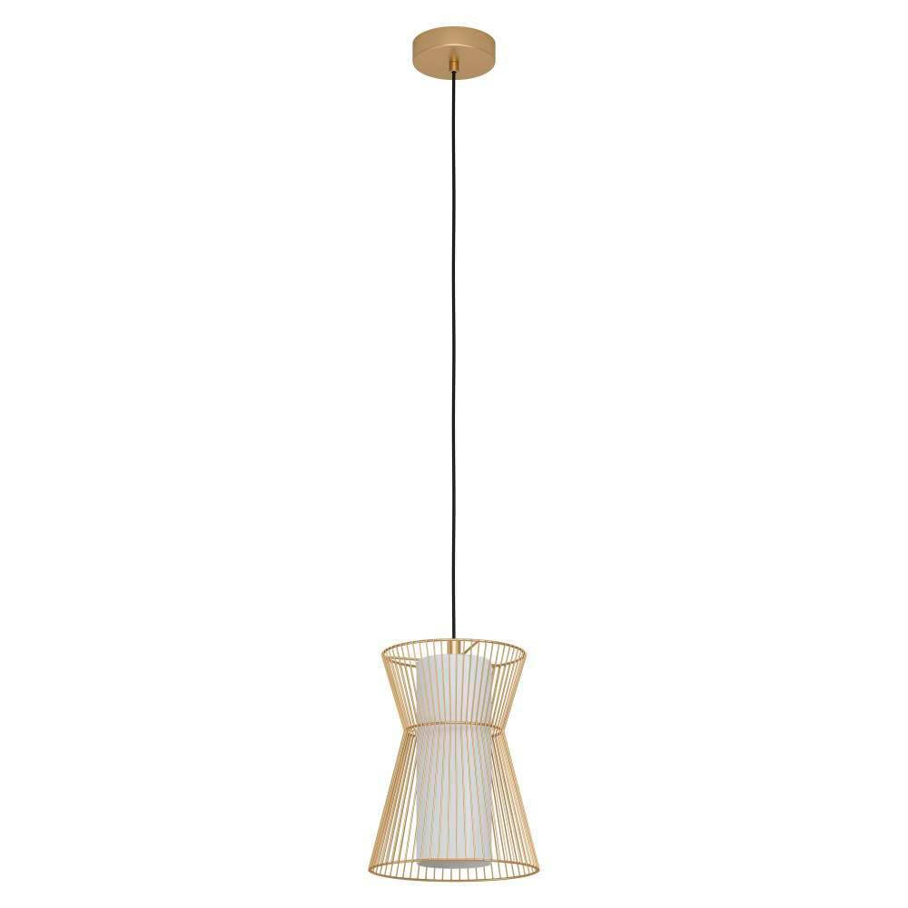 99635 Təkli asqı lampa qızılı polad 40W 110cm MASETA