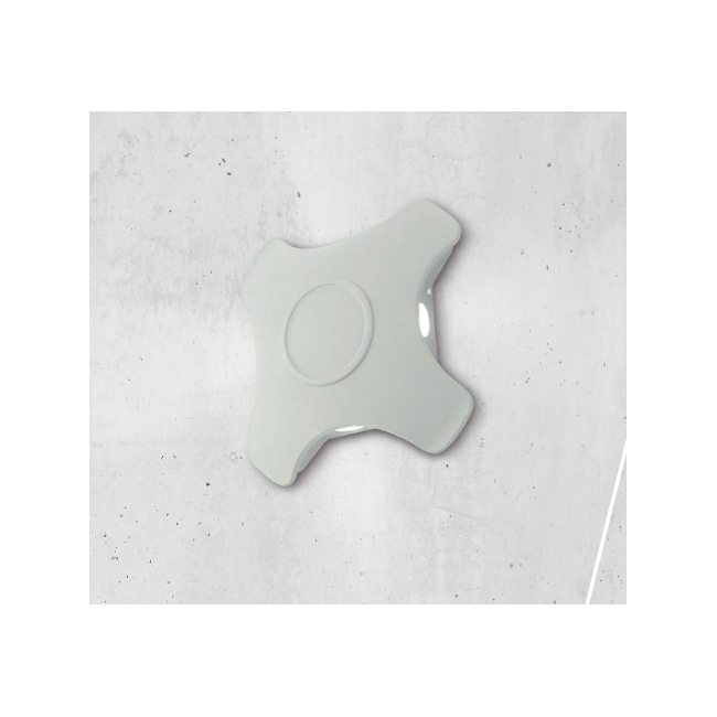95085 divar işığı ağ alüminium 4x1.2W  18,7/18,7/4,7sm