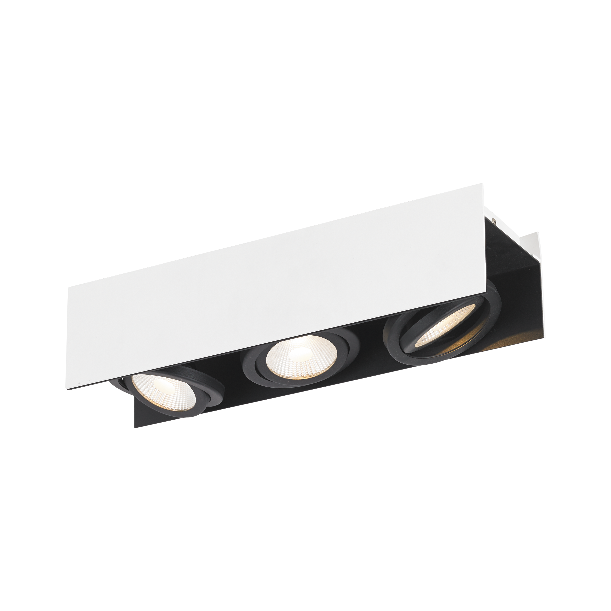 39317 Spot ağ qara polad 3x5,4W 110mm VIDAGO