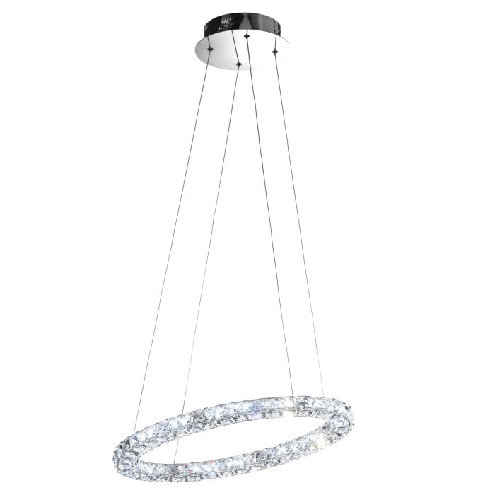39001 Çilçıraq şəffaf xrustal 48x0.5W 150sm TONERİA