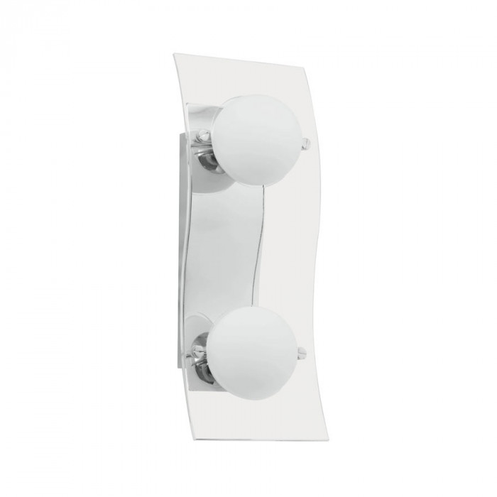 89595 divar işığı ağ mat şüşə 2x40W 40sm