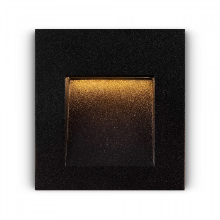 O038-L3B Spot qara alüminium 1X3Vt 5/68/63X63mm ARCA