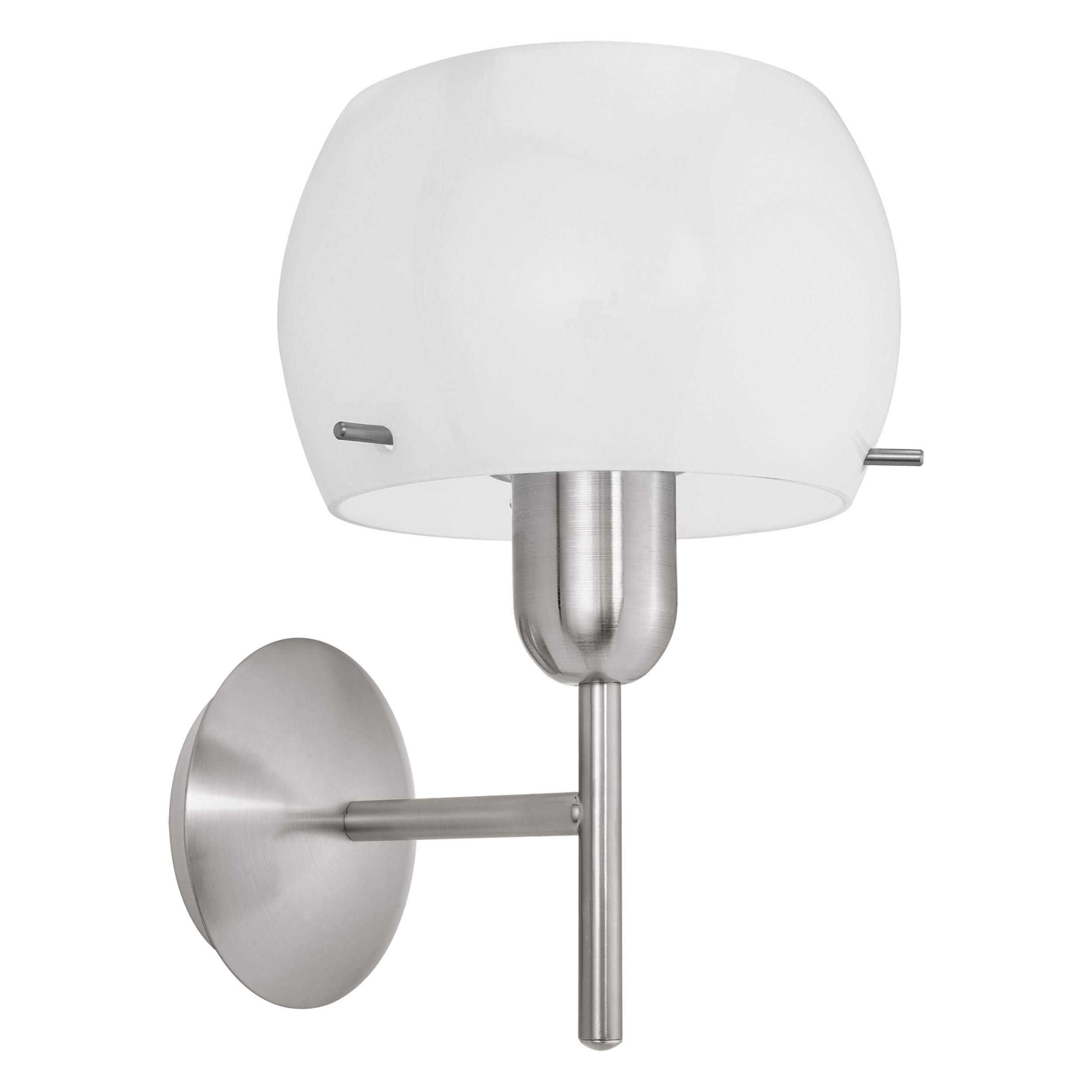 88736 divar işığı ağ şüşə nikel 9W 280mm