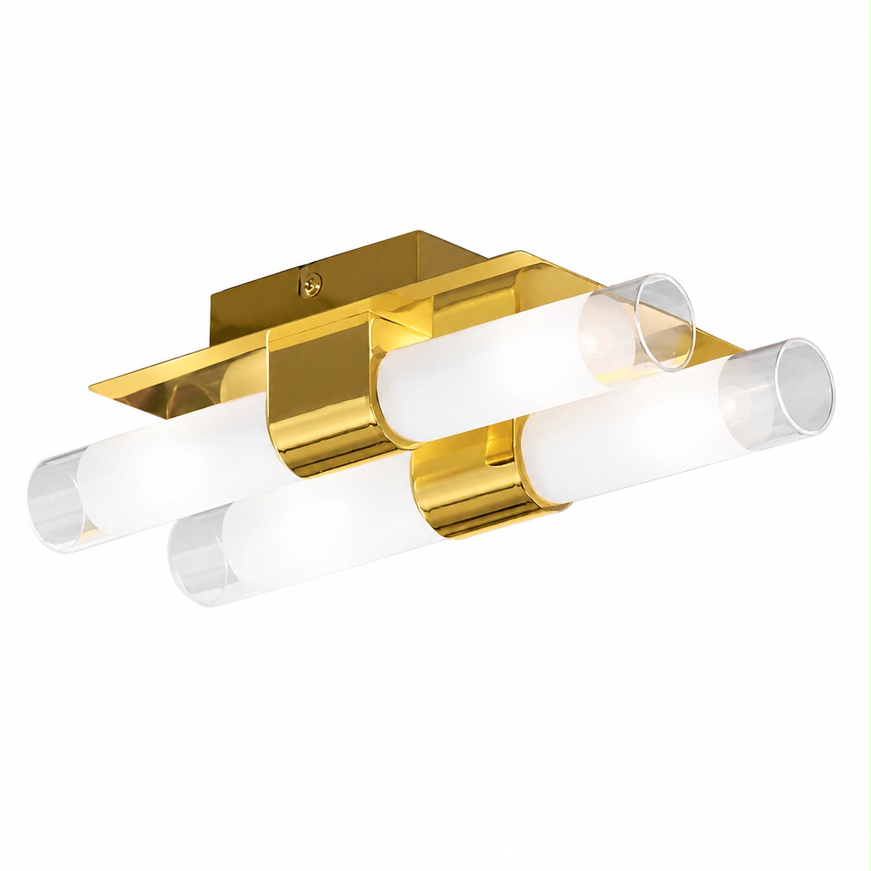 83739 divar tavan işığı ağ şəffaf mat şüşə 4x40W 640mm KİO