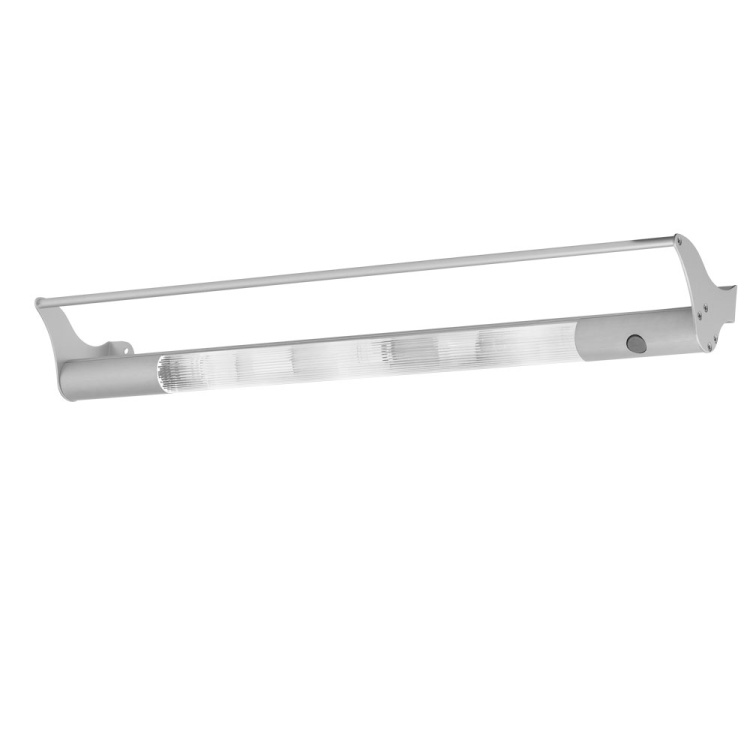 88512 Divar lampası ağ şüşə xrom metal