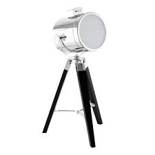 94367 Stolüstü lampa taxta qara polad 1X60Vt(E27) 64/38sm UPSTREET