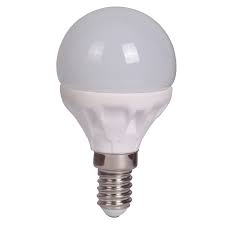 11419 E14 lampa ağ şüşə 4W, 3000K, 320 Lm,  79/45 mm