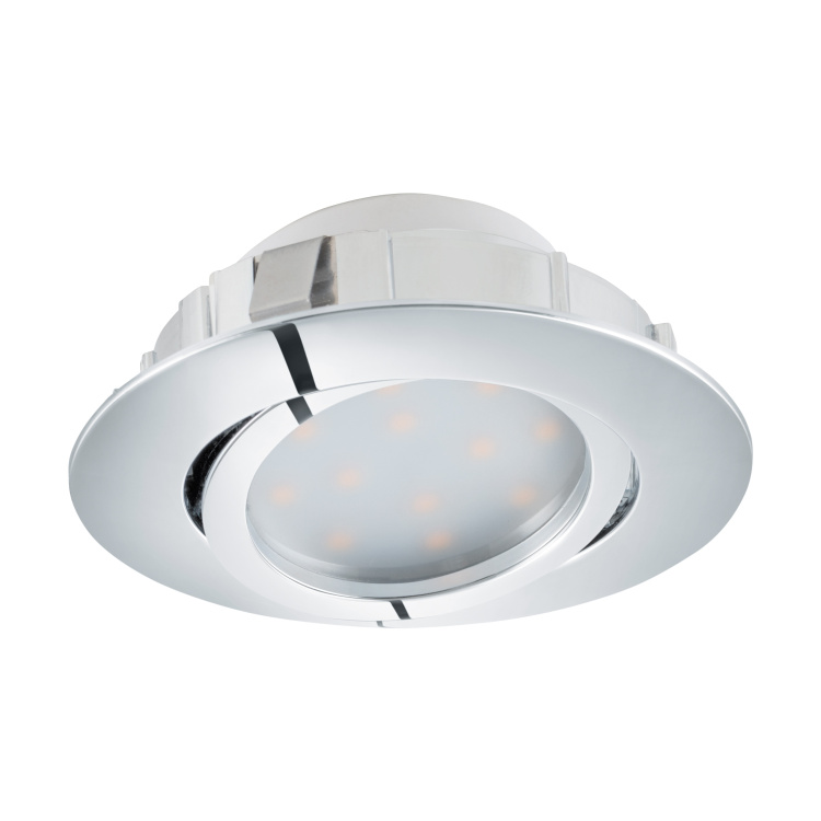 95848 Spot plastik xrom 1х6W (LED) Ø84 PINEDA