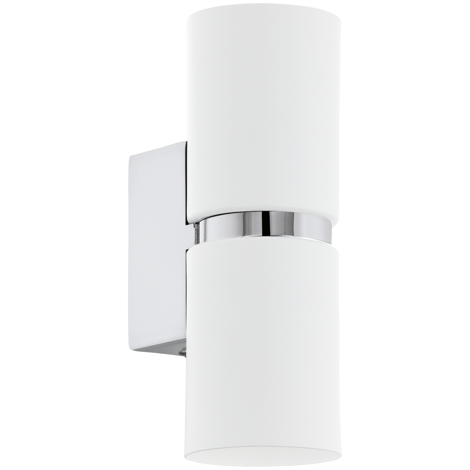 95368 Divar lampası ağ xrom 2X3,3W (GU10 LED) PASSA