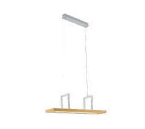 96959 Çilçıraq taxta polad ağ 13,6W (LED) , L800, B200, H1300 TONDELA