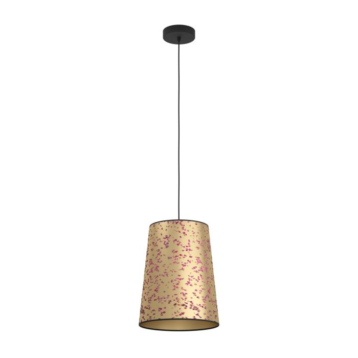 390292 Təkli asqı lampa metal qara 1X25W(E27) 33/33/50sm CASTUERA